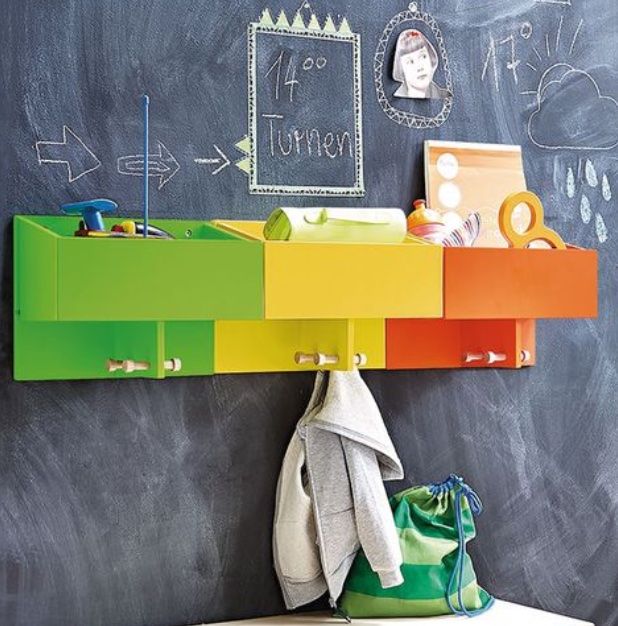 Jako-O Garderobe: Kindergarderobe orange – Gebraucht aus Speicher von salix42 3