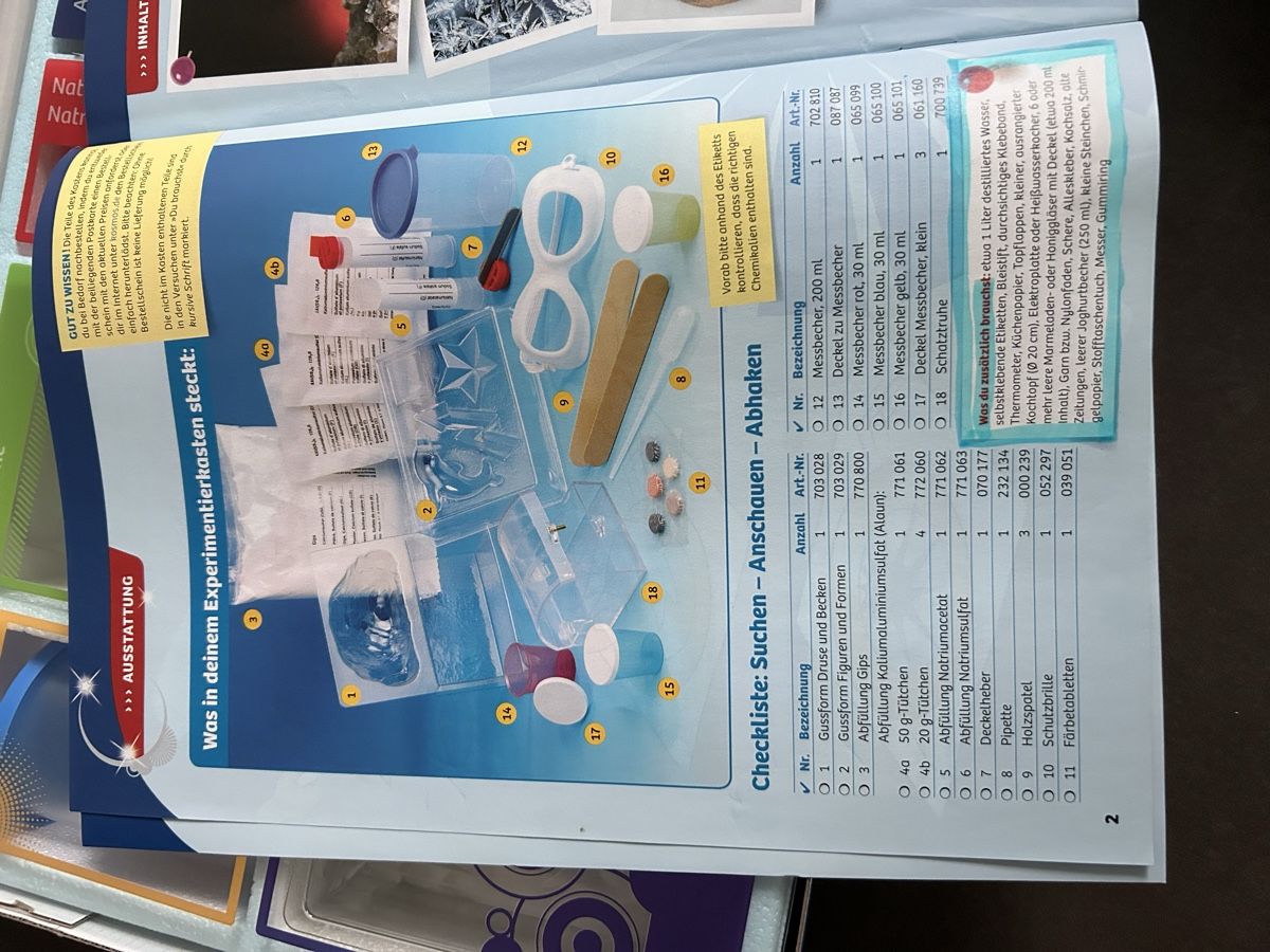 Ravensburger Kit di costruzioni: Kristalle züchten – Nuovo (secondo la descrizione) da Hallwil venduto da Zoeizy 3