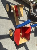 Gut erhaltenes Laufrad aus Holz