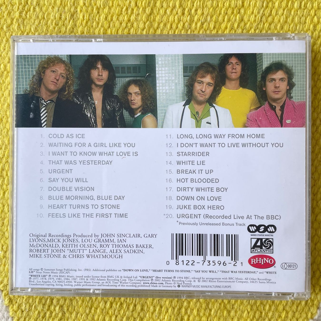 CD: FOREIGNER-THE DEFINITIVE – Usato da Rorschacherberg venduto da CD-Roli 1