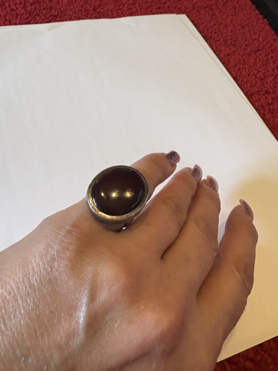 Bagues: 925 carnelian Ring silber  – D'occasion à Murten par Tzaugg 3