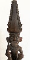 XXL ausdrucksstarke alte Figur Nias Figur Indonesien 24 cm