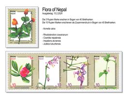 Nepal 2024 Flora Blumen Fleurs - Fiori Einheimische Pflanzen