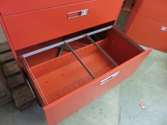Armadi: W01 grosser Schubladenstock, Top, Orange – Usato da Necker venduto da liq24 5