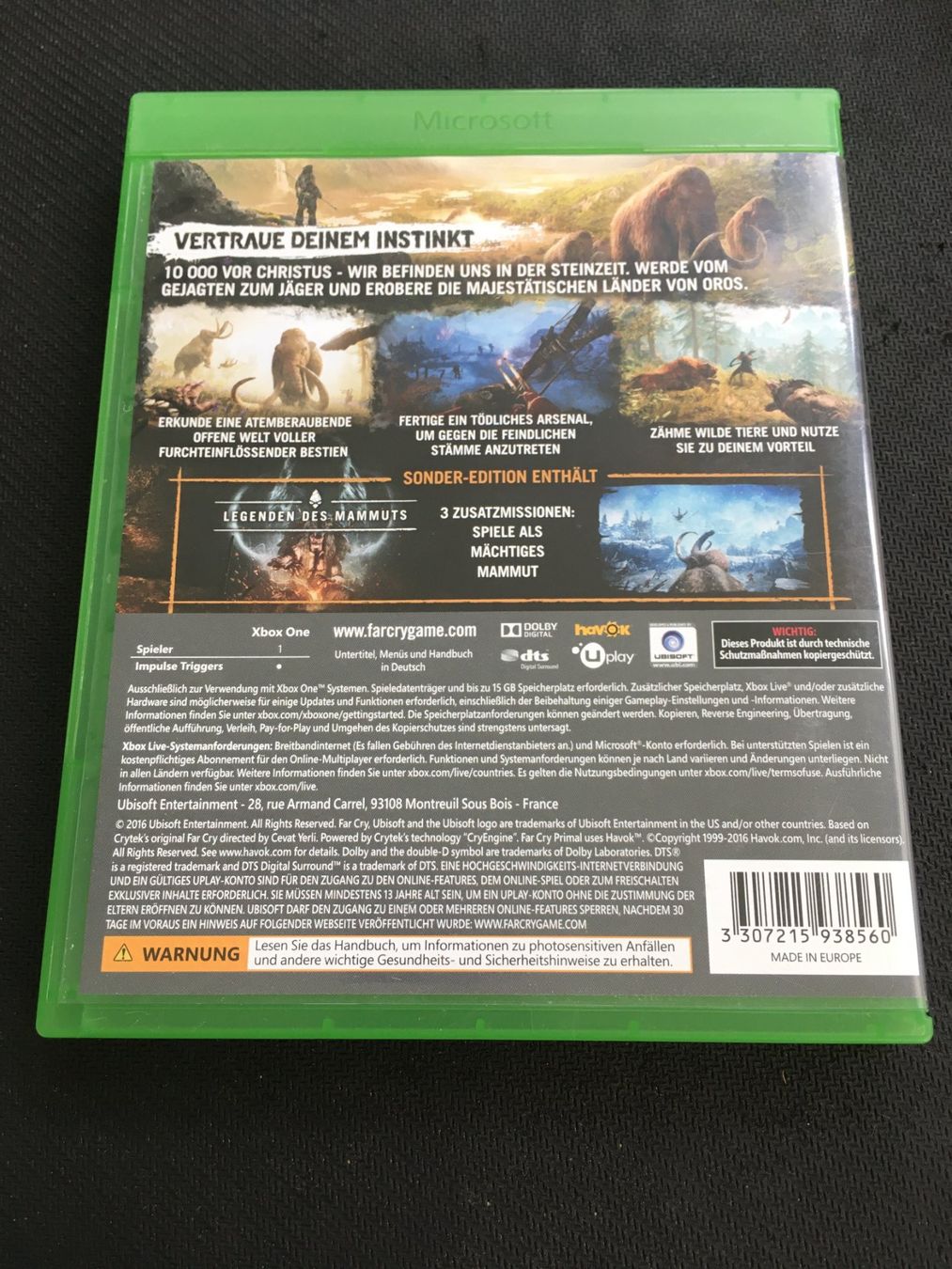 Microsoft Giochi: FarCry Primal - Xbox One – Usato da St.Gallen venduto da MedienJoe 2
