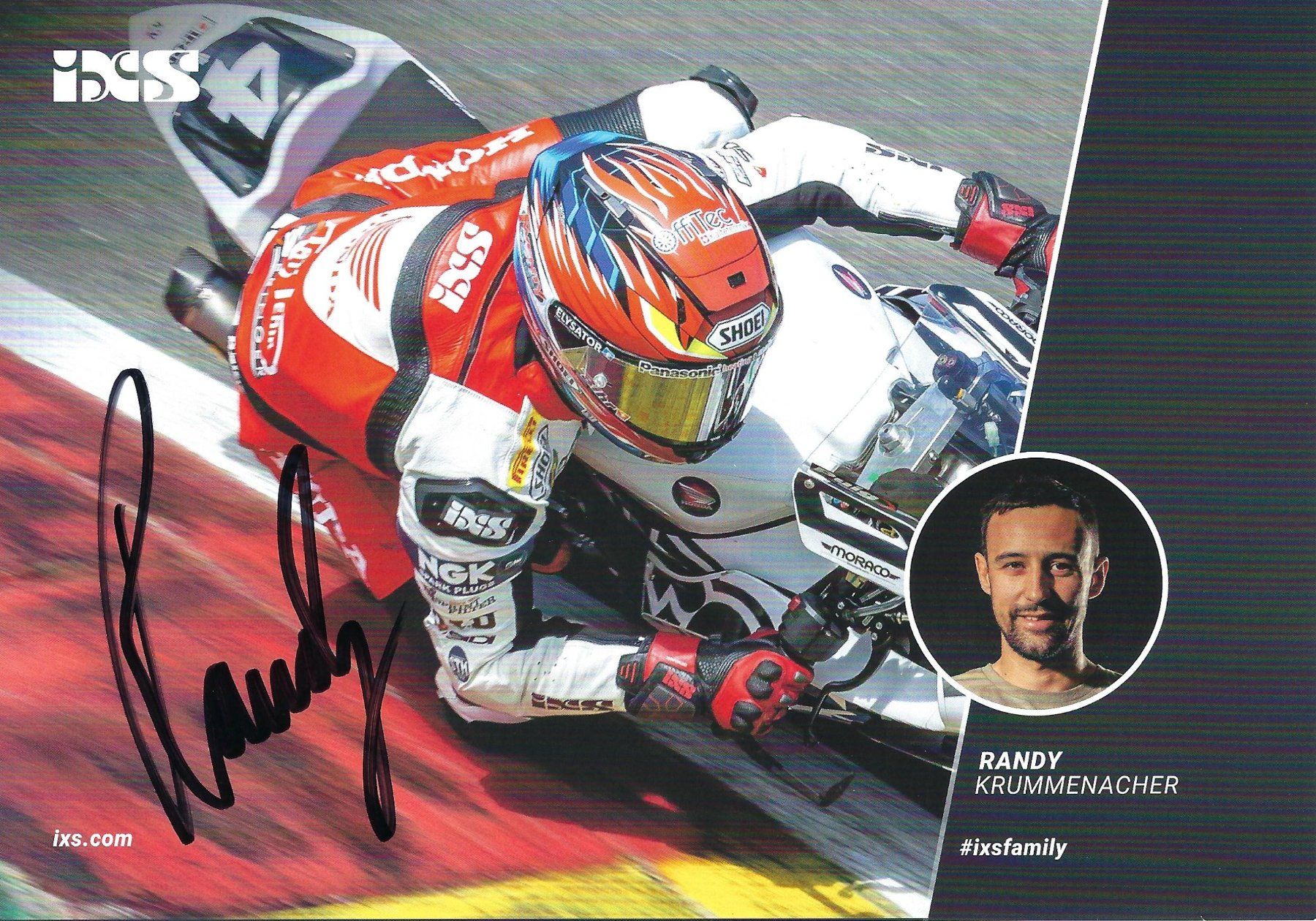 Autografi: Randy Krummenacher, EWC – Usato da Aarburg venduto da Hktm