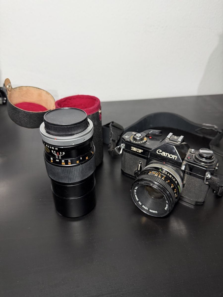 Canon Kamera: Canon EF Analogkamera (1973) mit 2 Objektiven – Gebraucht aus Zürich von fio_hcd2 1