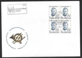 Sonderbrief A. 1030 Seenachtfest Zürich 27.8.1966
