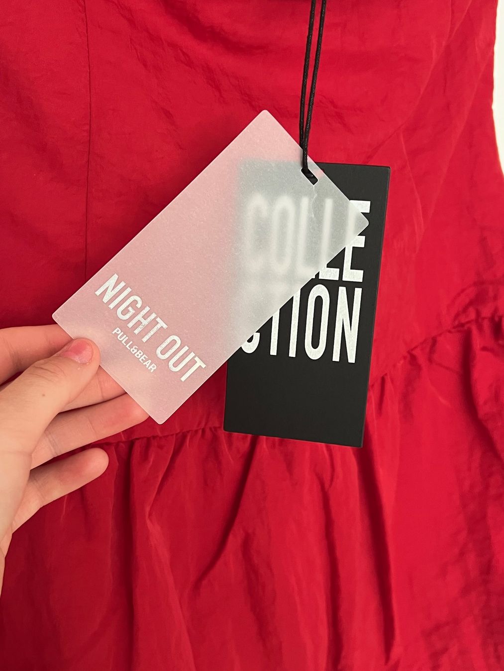 Pull&Bear Vestiti: Rotes Kleid globo – Nuovo e nell'imballaggio originale da Tagelswangen venduto da fireiceprincess 3