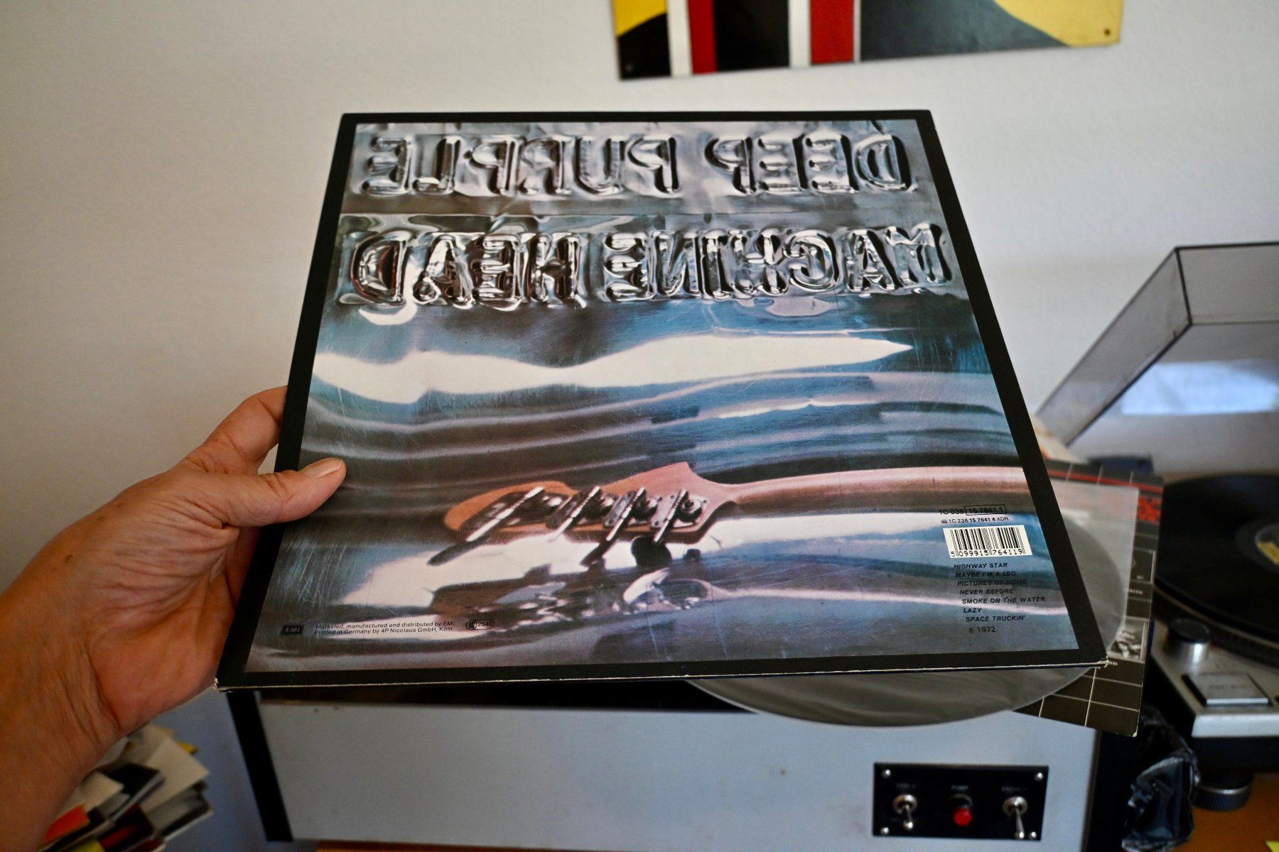 Dischi in vinile: Deep Purple – Machine Head EURO Reissue 1986  vg+(+) – Usato da Pfaffhausen venduto da mono_rec 5