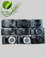 9x Digitalkamera Konvolut Sony Canon Nikon Panasonic defekt
