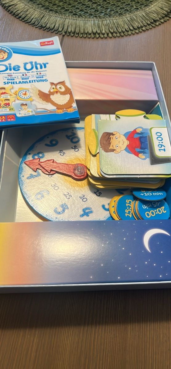 Giochi: Lernspiel "Die Uhr"  – Usato da Seon venduto da Sunny-Schmuck78 1