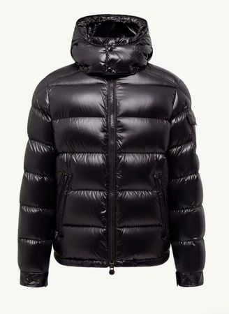 Moncler Maya kurze Daunenjacke mit Kapuze – NEU