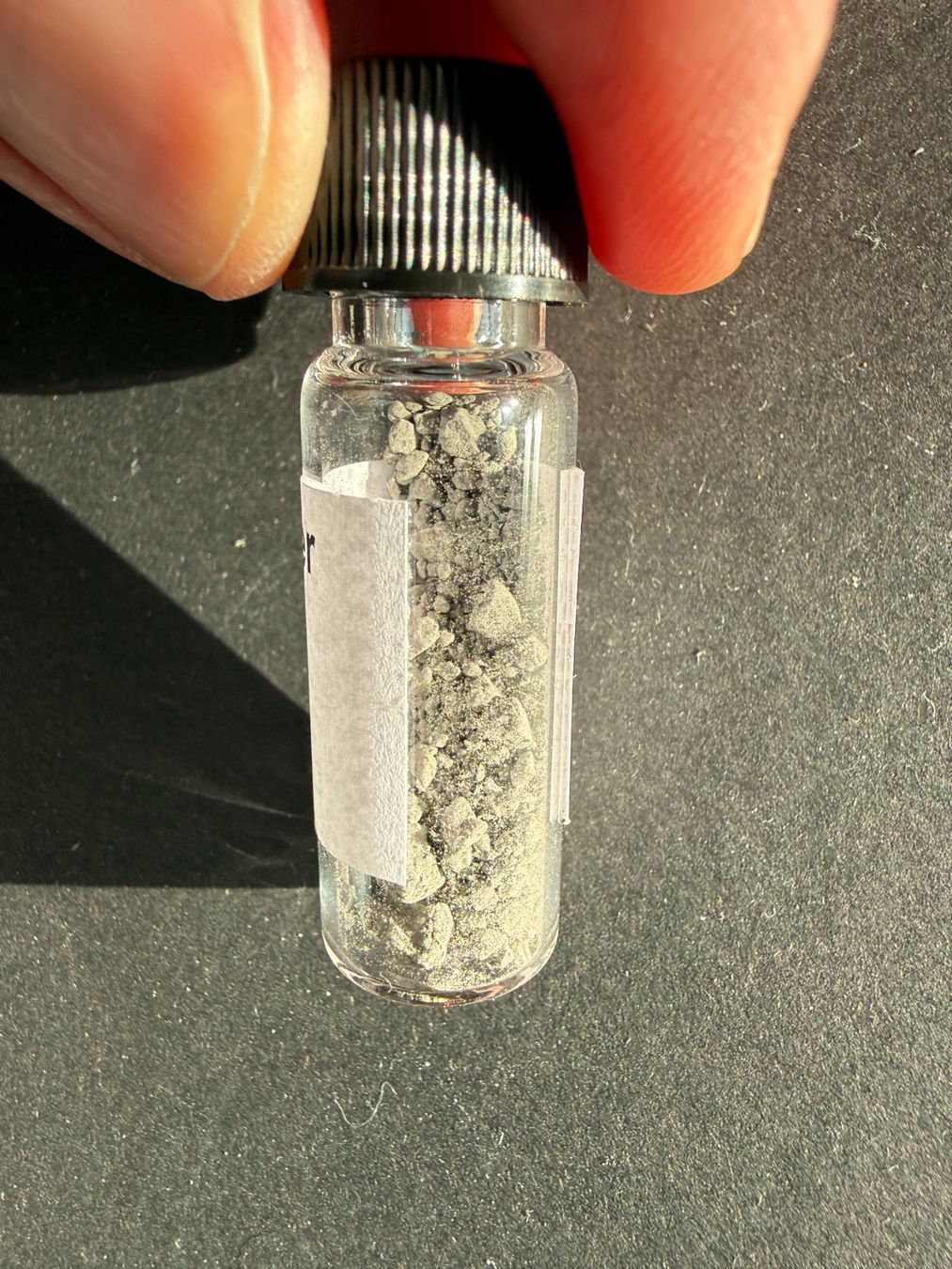 Metalli preziosi: Platin, Pulver, 99,9% Pt, 5 g – Usato da Lützelflüh-Goldb venduto da Elementis 1