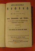 OBERRHEINISCHES KOCHBUCH 1825