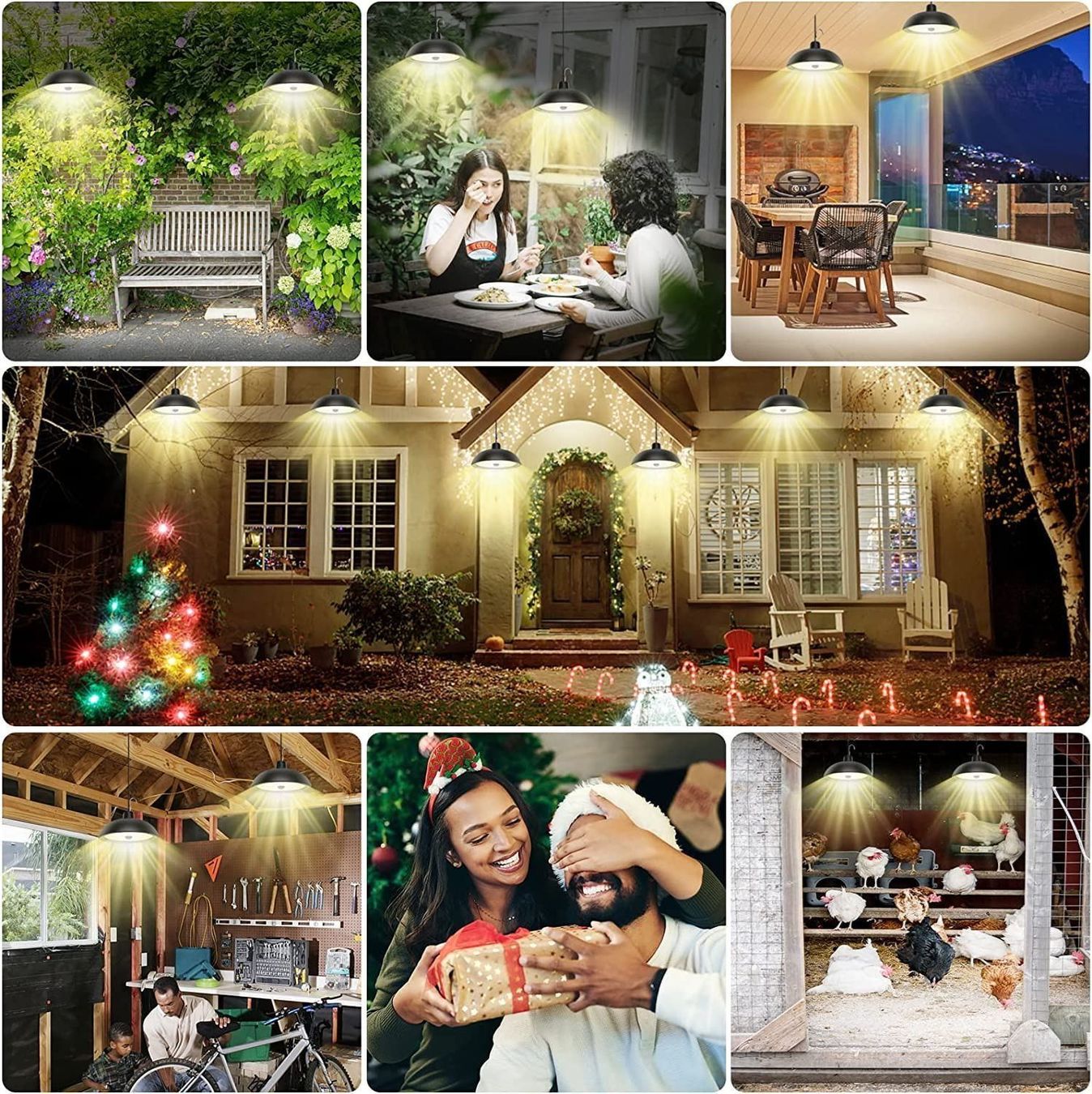 Lampade: 2PCS Solarlampen Garten Hängelampe – Nuovo (secondo la descrizione) da Thun venduto da nuonuoshop 3