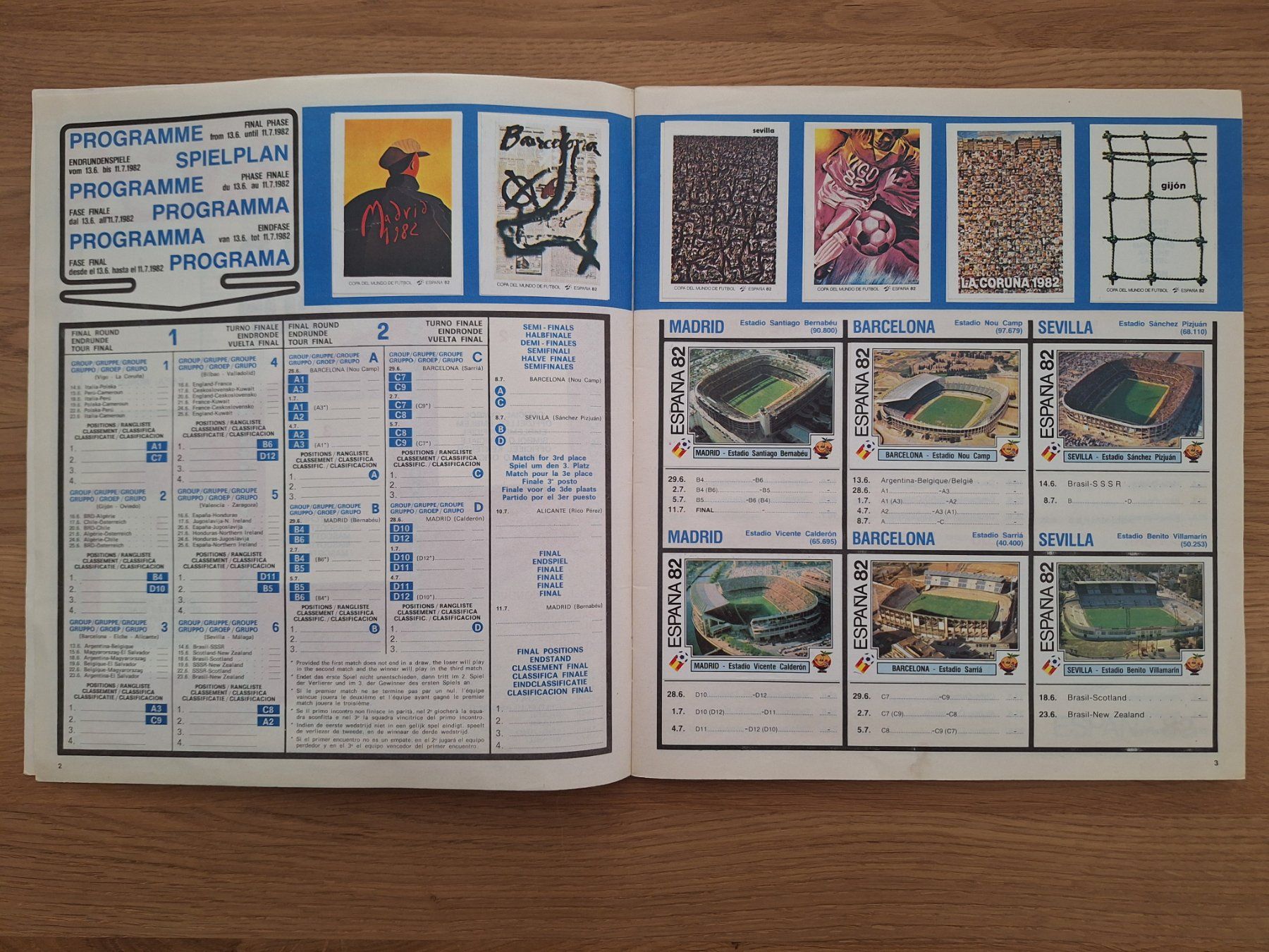Panini Alben: PANINI WORLD CUP 1982 – Gebraucht aus St. Gallen von Matrix023 1
