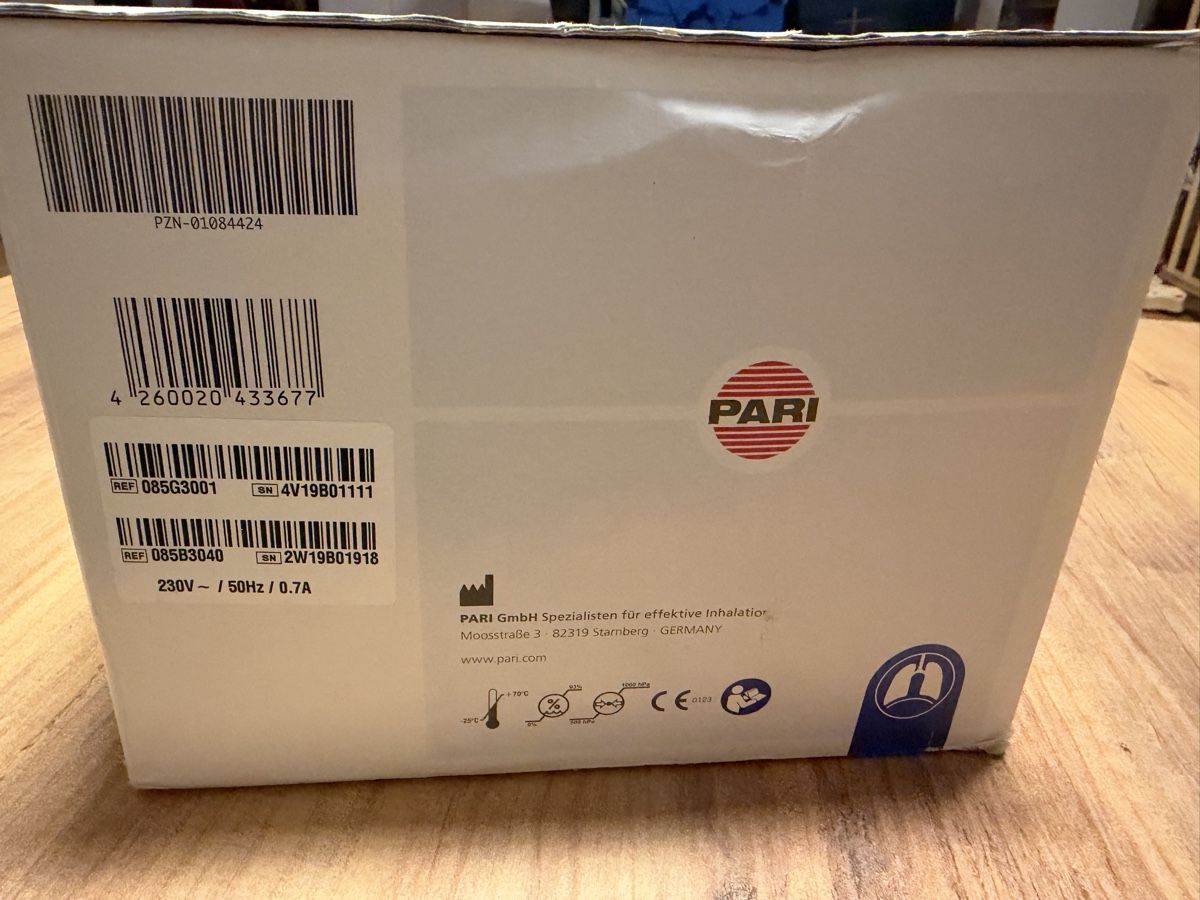 Medizinische Geräte: Inhalationsgerät  – Neu und originalverpackt aus Nottwil von mp05 2