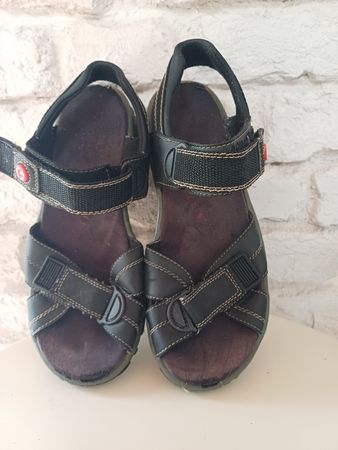 Rieker Sandalen, Grösse 38, schwarz