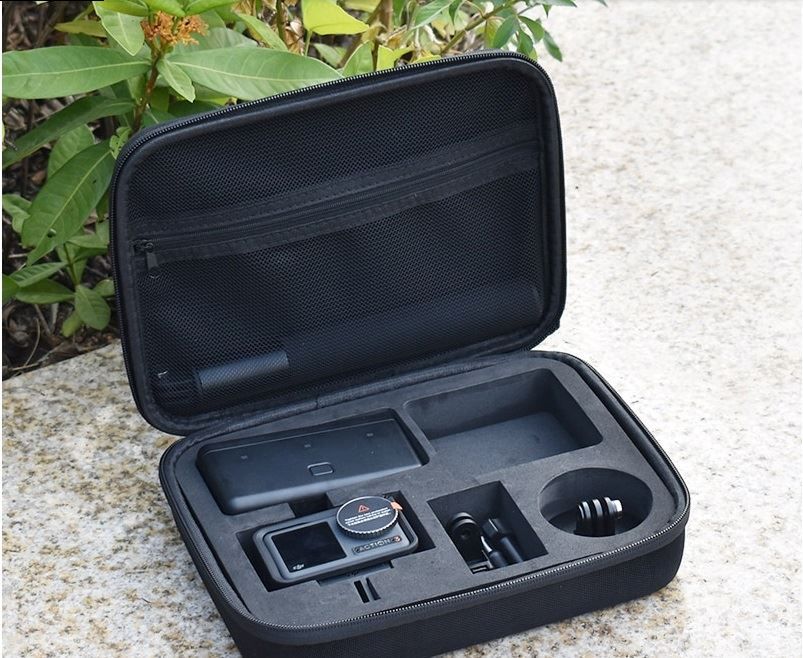 TELESIN Tragetasche Für DJI Osmo Action Kameras - Wasserdichte PU Tasche Für Action-Kamera Zubehör