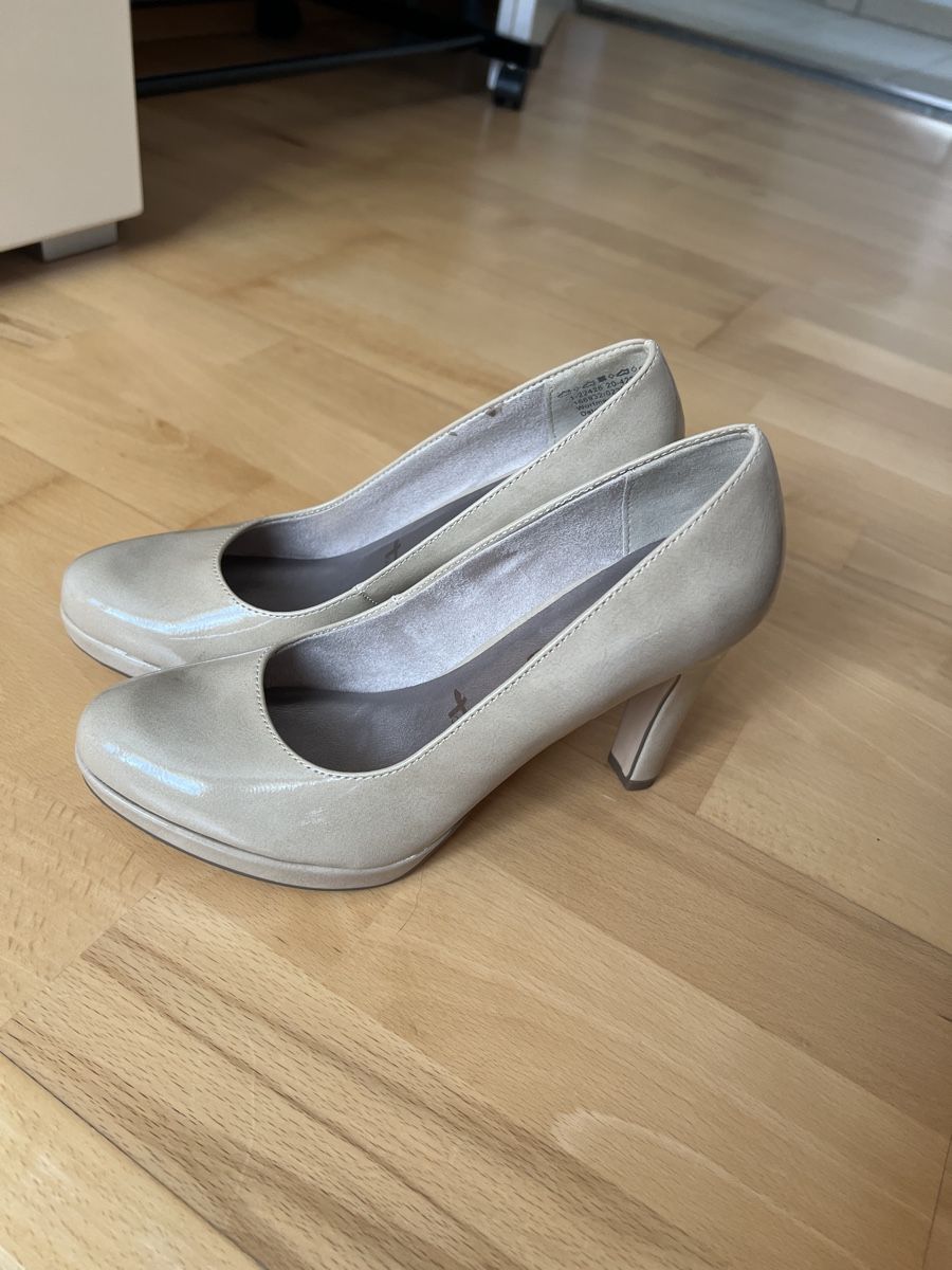 Tamaris Scarpe da donna: TAMARIS PUMPS BEIGE GR.37 – Nuovo (secondo la descrizione) da Rothrist venduto da FL_17