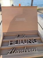 Werte aus Holz / Geschenkidee / Heilung - Liebe - Annehmen