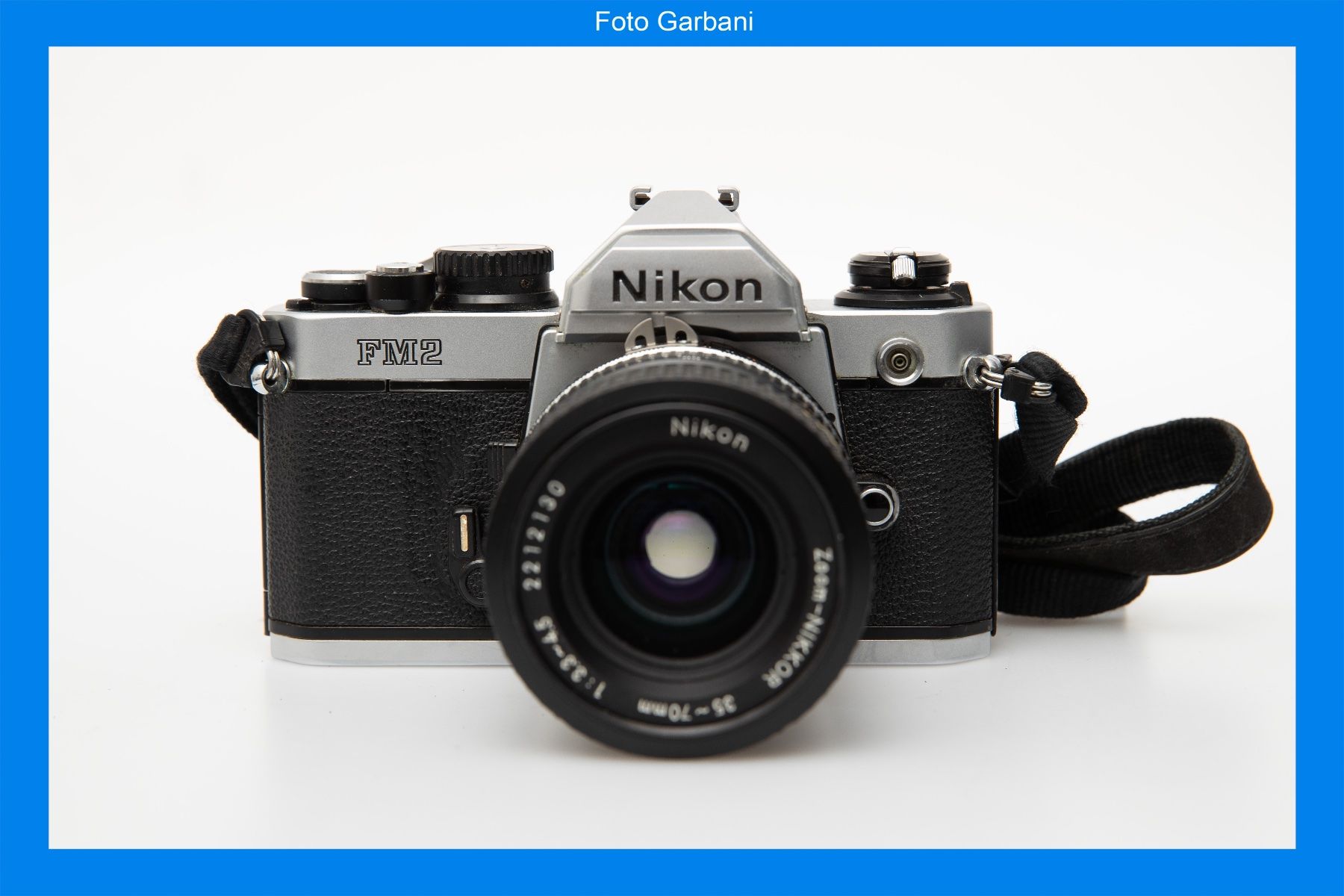 Nikon Fotocamera: Nikon FM2 con 35-70mm f3.3-4.5 – Usato da Muralto venduto da FotoGarbani