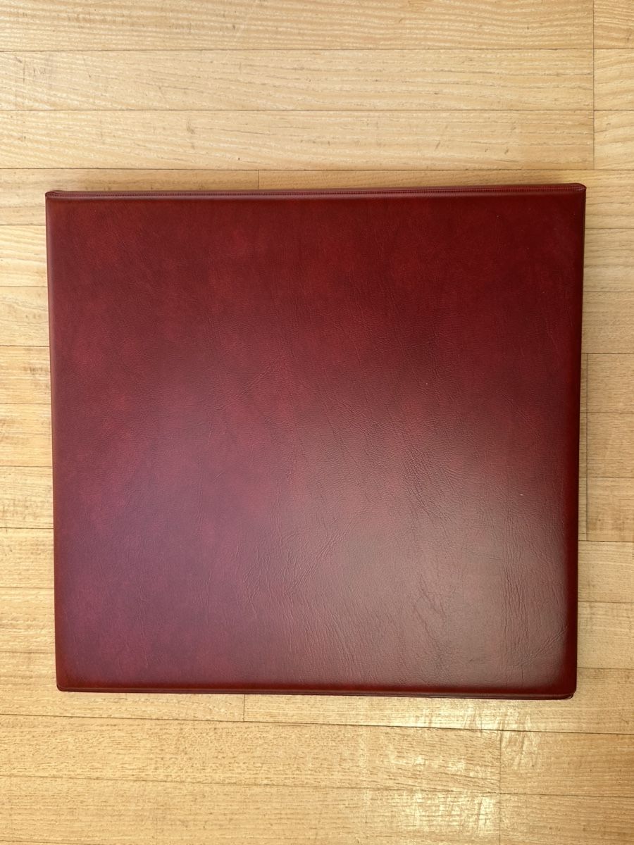 Safe Album: SAFE Ringbinder Morocco, weinrot,  Gebrauchsspuren, 14 Ring- – Usato da Schmitten / FR venduto da Samsara169 6