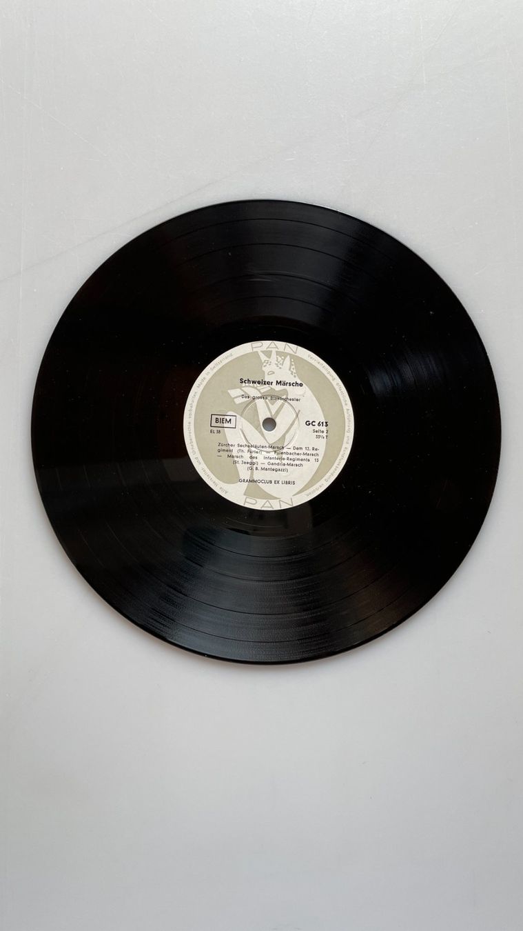 Schallplatten: Schweizer Marschmusik Schallplatte – Gebraucht aus Glattfelden von markweb 2