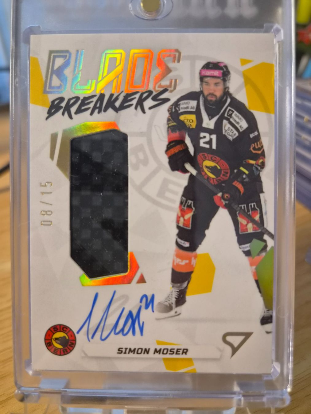 Sportzoo Cartes à collectionner: Blade Breakers - Simon Moser - 08/15 - SC Bern – Neuf (Voir description) à Nänikon par AdrianL