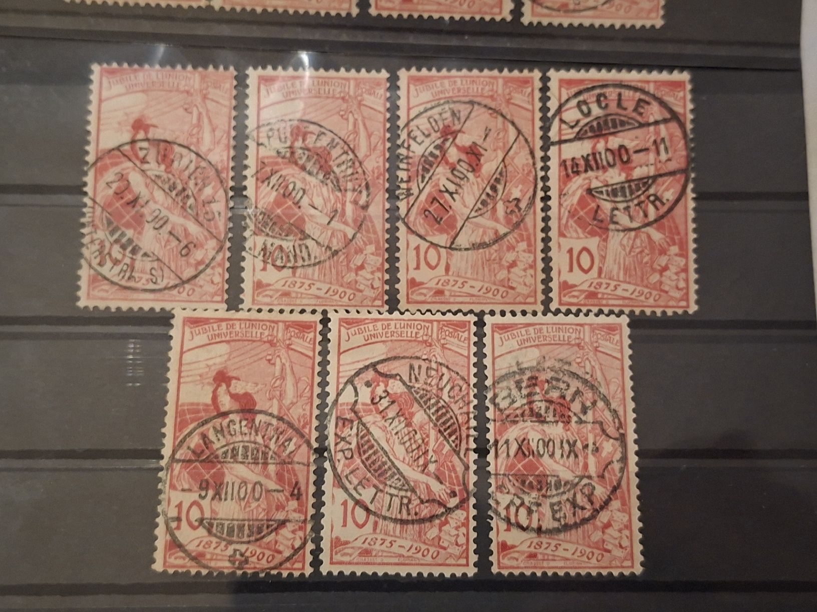 Tous les timbres: UPU 78C 14Stk. – D'occasion à Balgach par SIMEON27 1