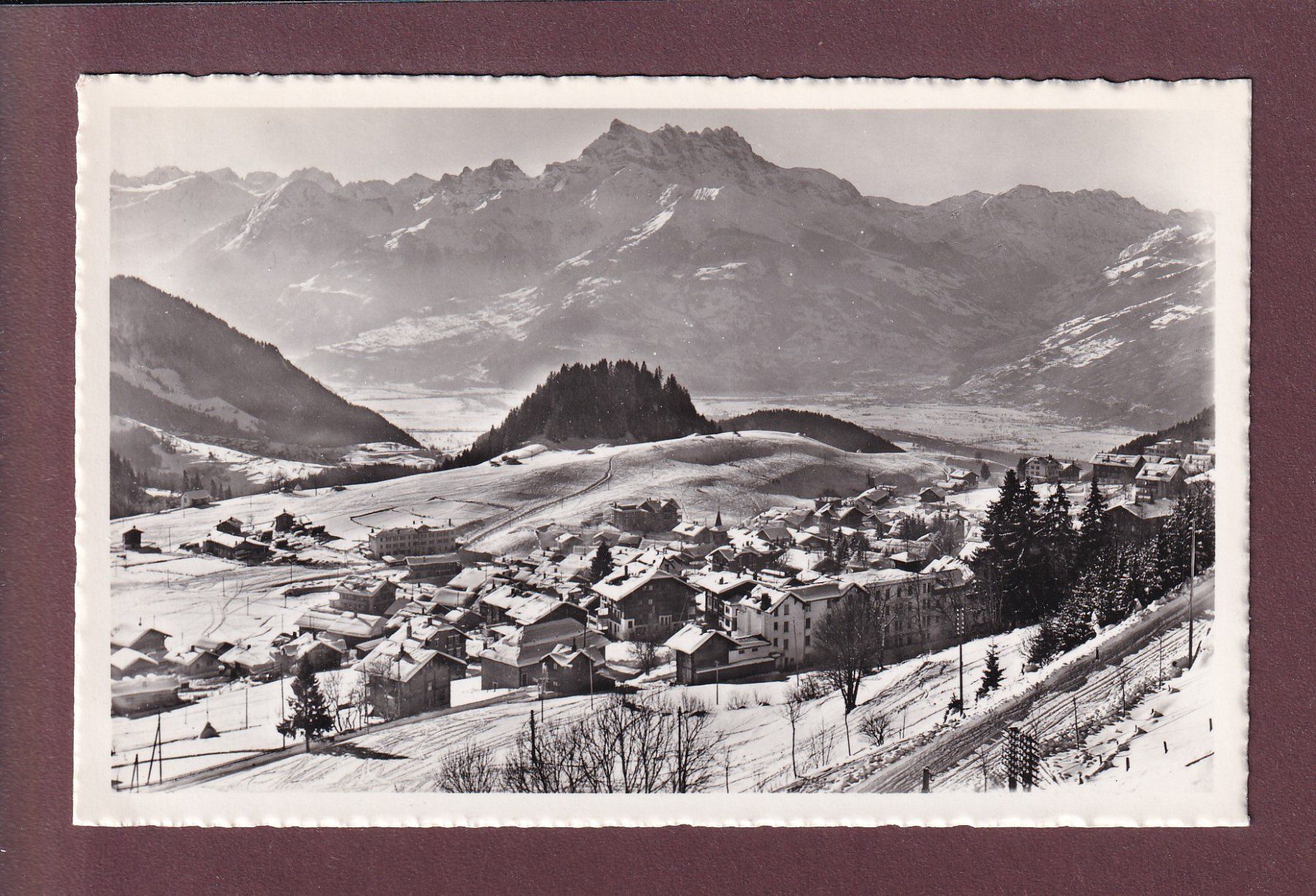 Cartes postales: LEYSIN - Dents du Midi – D'occasion à Pully par nicecards