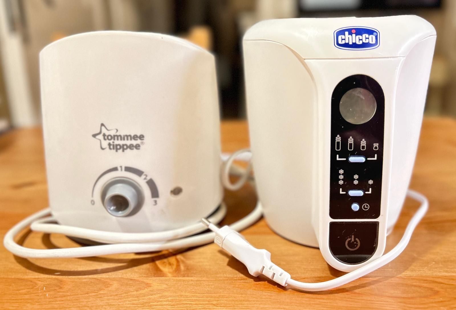 Chicco Repas pour bébés: 2 Chauffe-biberons (Chicco + Tommee Tippee) – D'occasion à Plan-les-Ouates par cas_8nrr