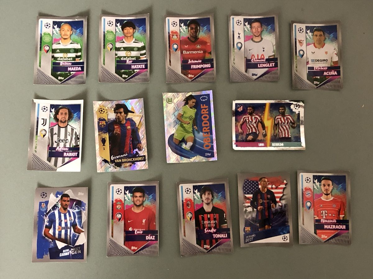 Topps Carte collezionabili: Champions League 2022/23 Topps – Nuovo (secondo la descrizione) da Baden venduto da AlejandroA