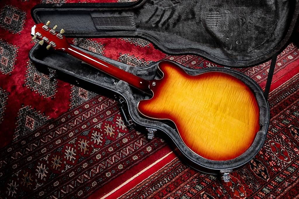 Strumenti musicali: Epiphone ES-335 Figured, Tea Burst – Usato da Avry-sur-Matran venduto da Berlingo1 1