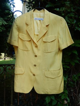 Jacke   SEIDE  +  LEINEN     *  TRIXI SCHOBER  *  Grösse 44