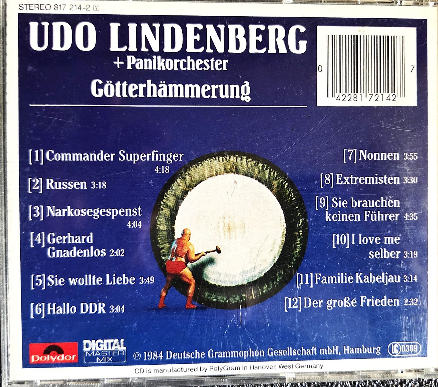 CD: Udo Lindenberg - Götterhämmerung CD – Nuovo (secondo la descrizione) da Biberist venduto da Beaver58 1