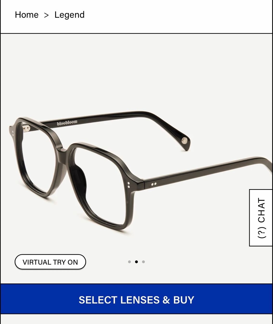 Occhiali & Lenti: Bloobloom The Legend glasses frame, NEU – Nuovo e nell'imballaggio originale da Zürich venduto da diva1972 2