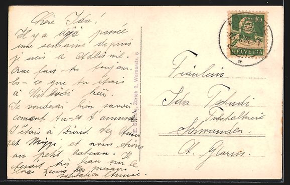 Cartoline postali: Litho Einsiedeln, Gnadenkapelle mit Gnad – Usato da Berlin venduto da bartko-reher 1