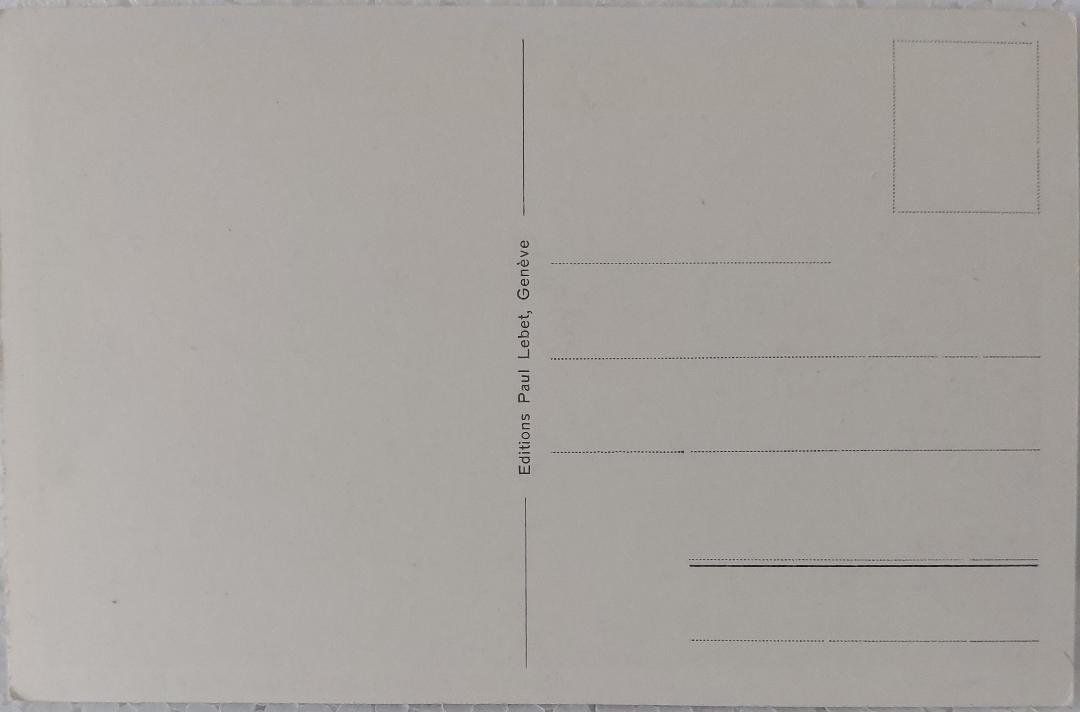 Cartoline postali: GENÈVE - Grand Hôtel Beau Rivage - Oldtimer – Usato da Delémont venduto da Domdom1 1
