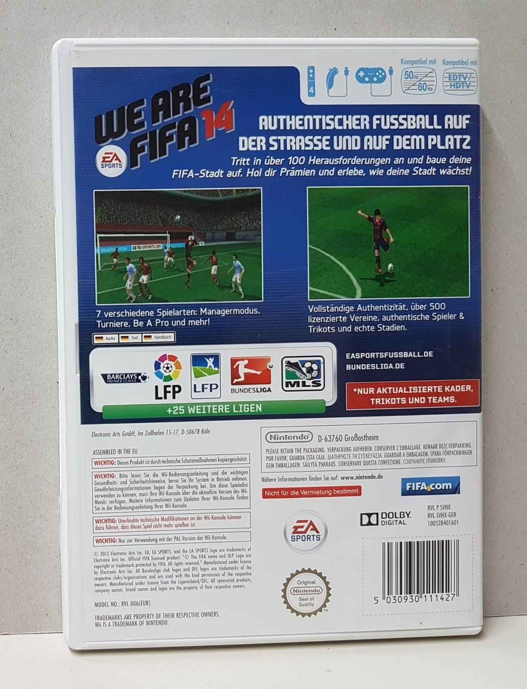 Nintendo Giochi: 😎Fifa 14 Legacy Edition   Wii – Usato da Schüpfheim venduto da Games_Spielkonsolen 2