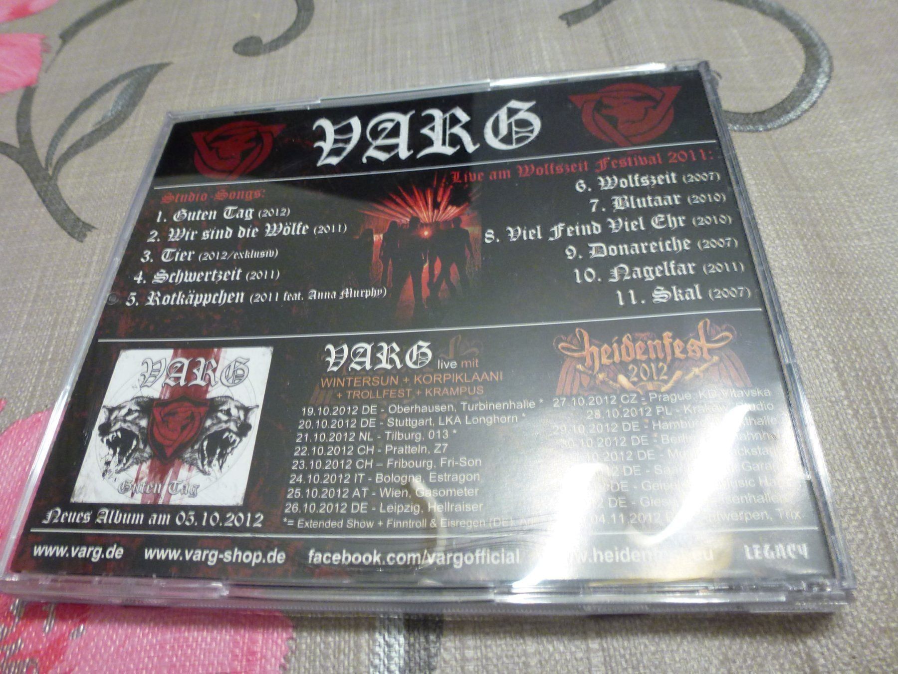 CD: Varg – Legacy EP CD – Usato da Olten venduto da Disc-Ausverkauf 1