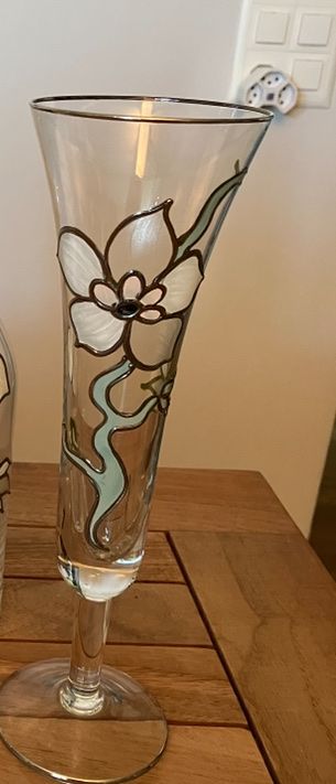 Gläser: Sektgläser Jugendstil Motiv – Neu (gemäss Beschreibung) aus Mönchaltorf von manuski 1