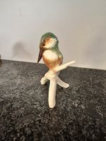 Eisvogel Porzellan Figur