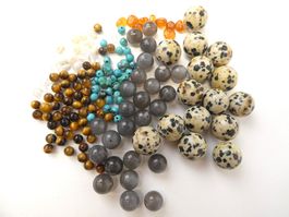 Schmuckstein-Mix in verschiedenen Farben