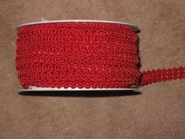Posamentenborte BWgem. rot 1cm breit