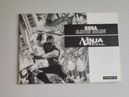 Ninja Gaiden / Spielanleitung (Game Gear)