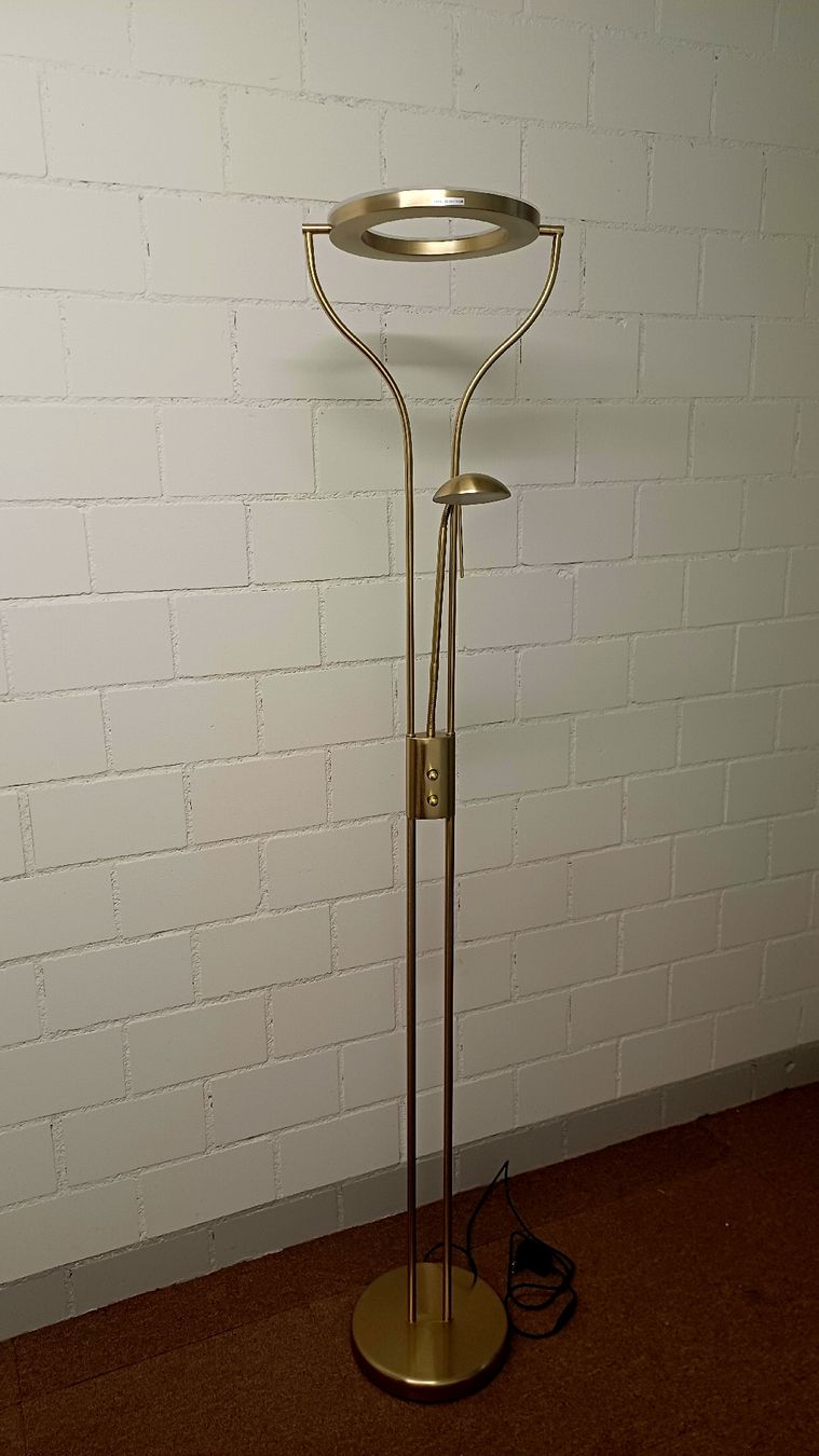 Lampade: Stehlampe Gold Neuwertig – Nuovo (secondo la descrizione) da Sissach venduto da egdluegesdl
