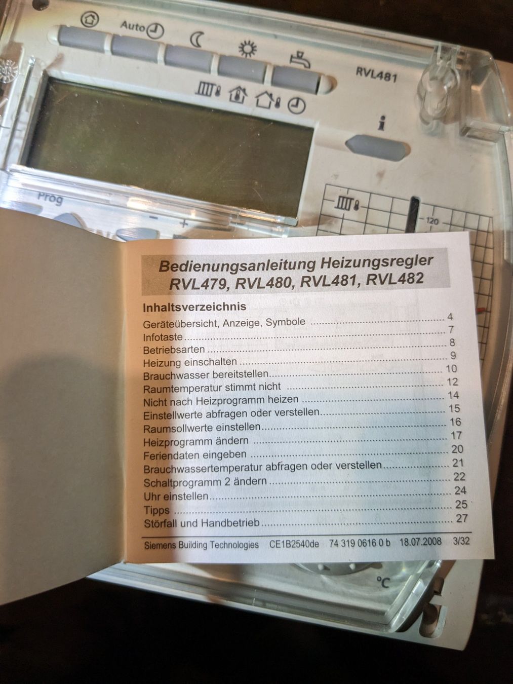 Siemens Sistema di controllo: Siemens RVL481 – Usato da Hinterfultigen venduto da jaenu__ 3