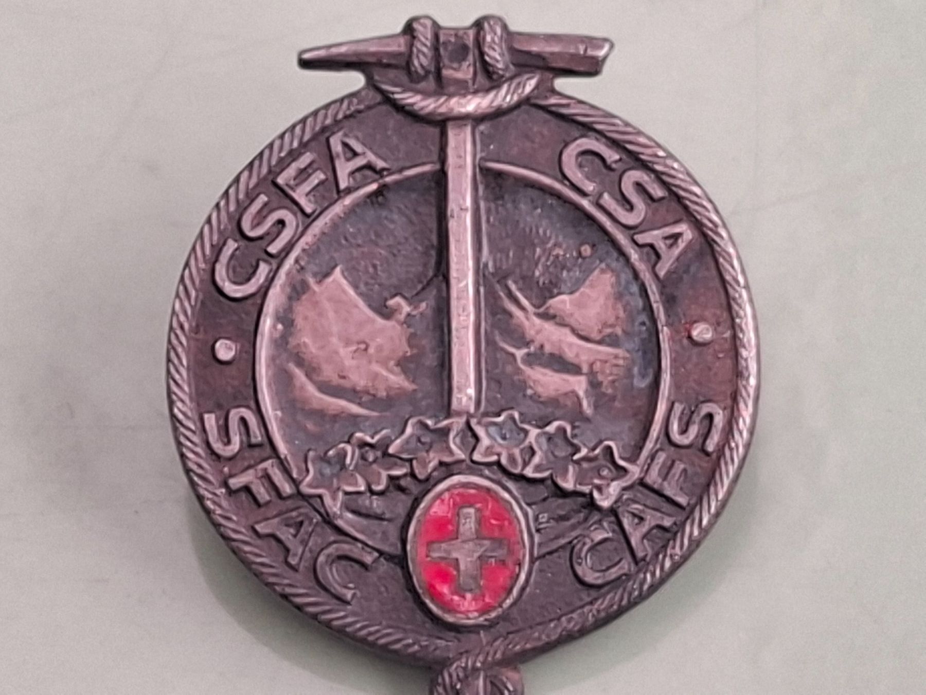 Broschen & Nadeln: Abzeichen CSFA CSA SFAC CAFS gebraucht Silber 925 – Gebraucht aus Schaffhausen von meteor7